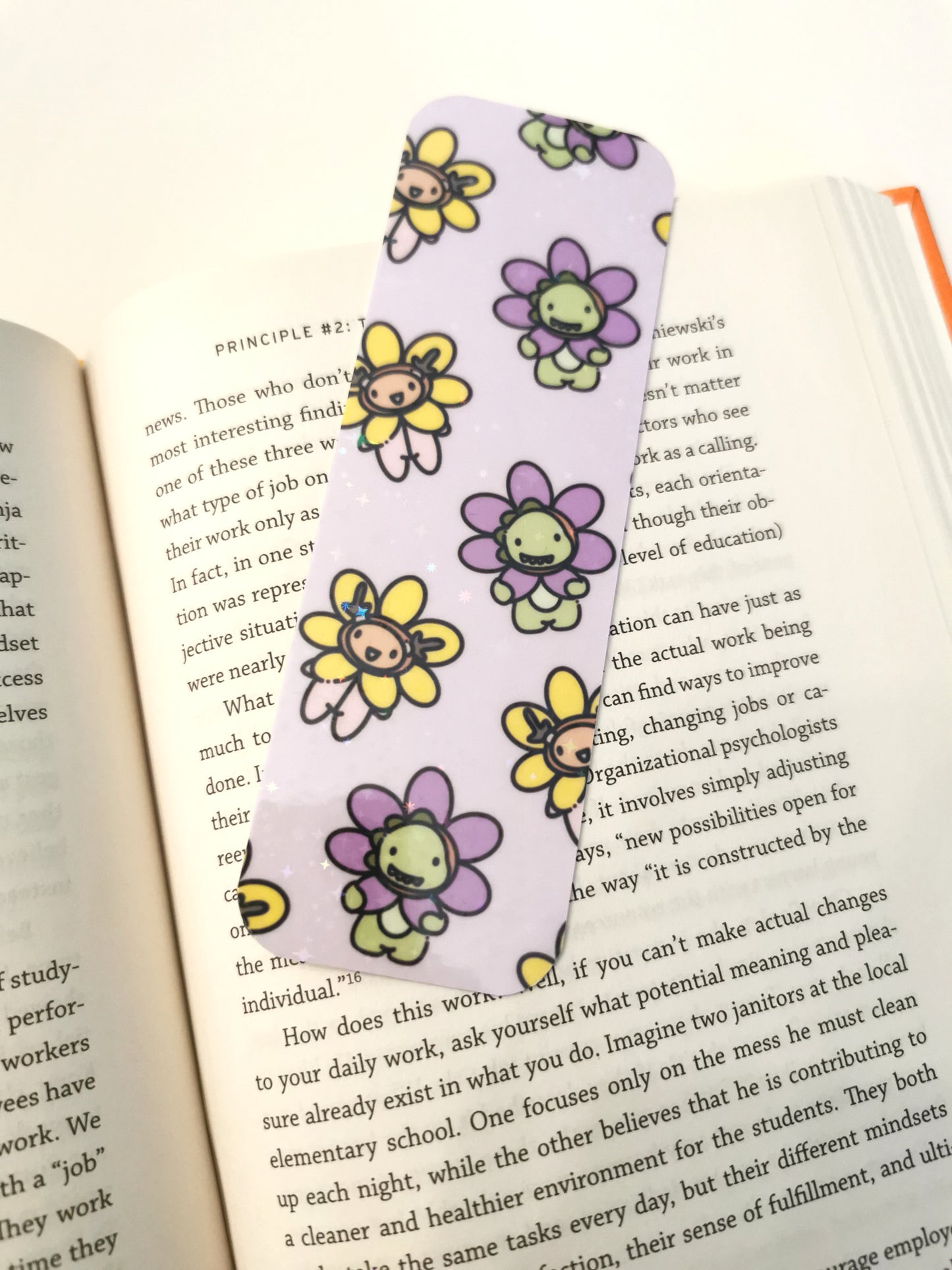 Dizzy Duo Flower Bookmark