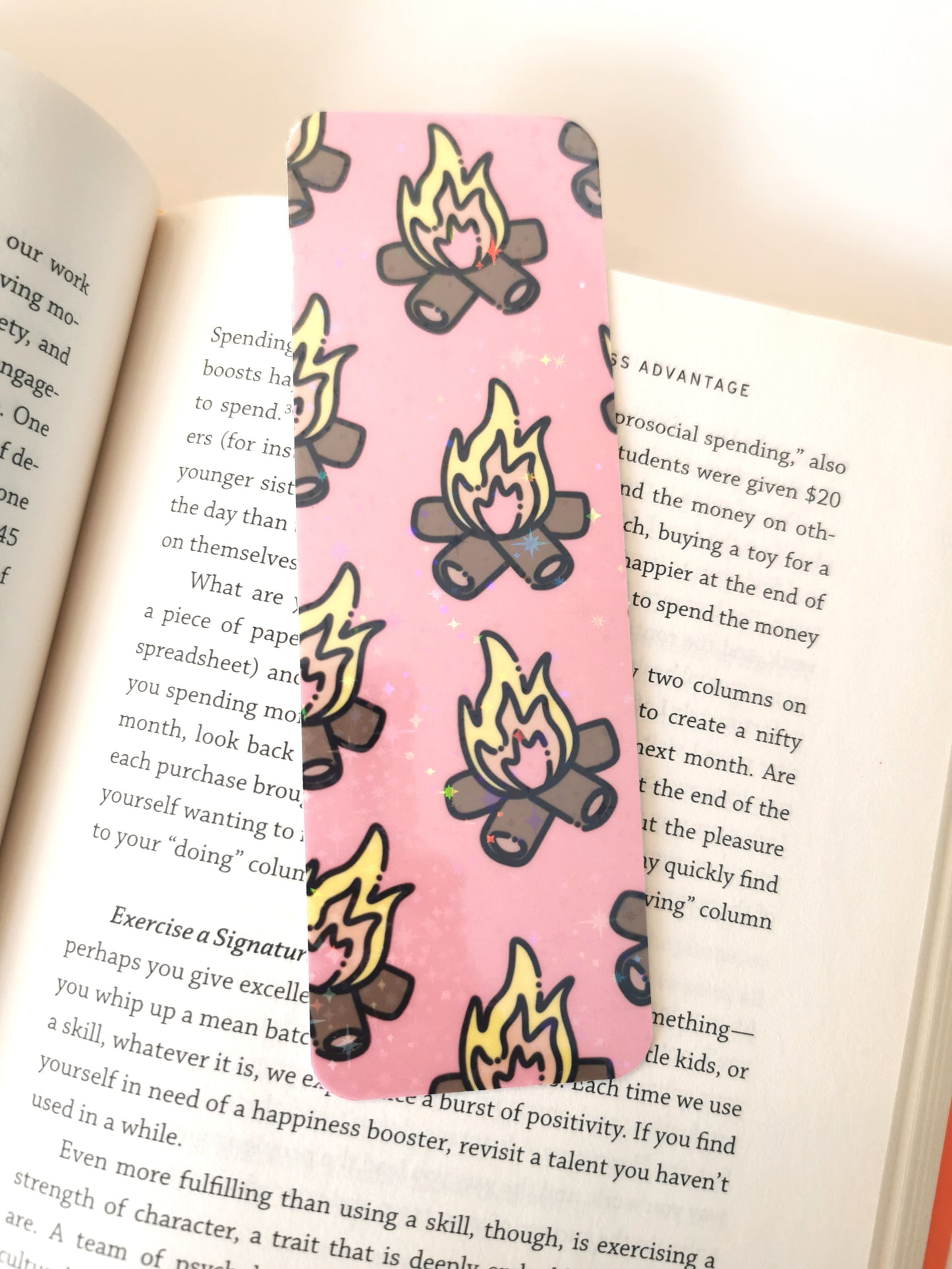 Campfire Bookmark