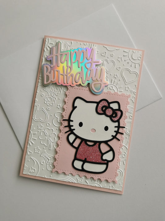 Card Corner - Kitty Birthday
