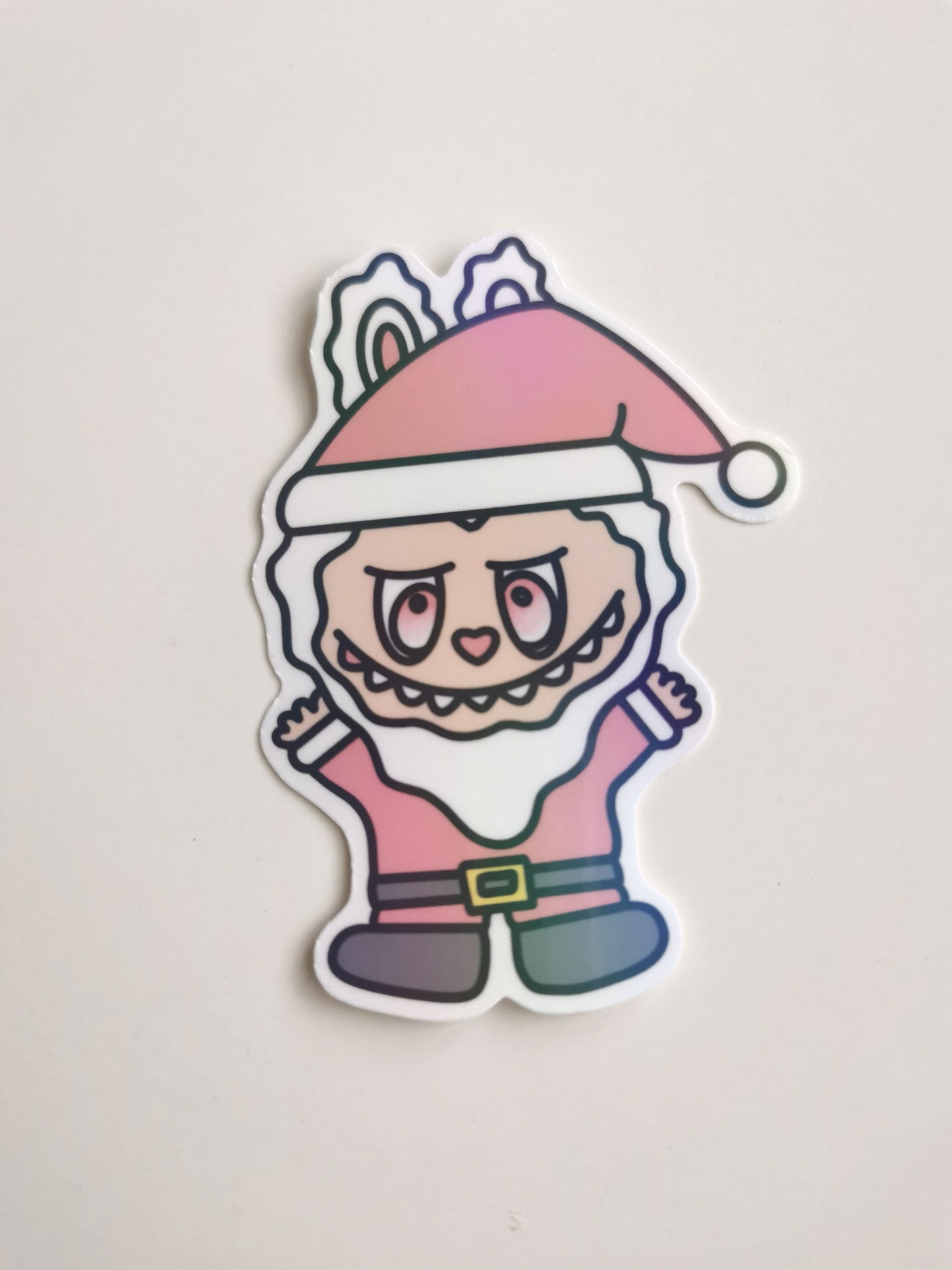 Labubu Santa Edition Die Cut Sticker