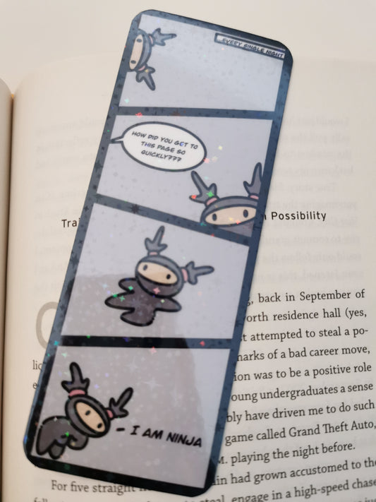 Ninja Baby Comic Bookmark