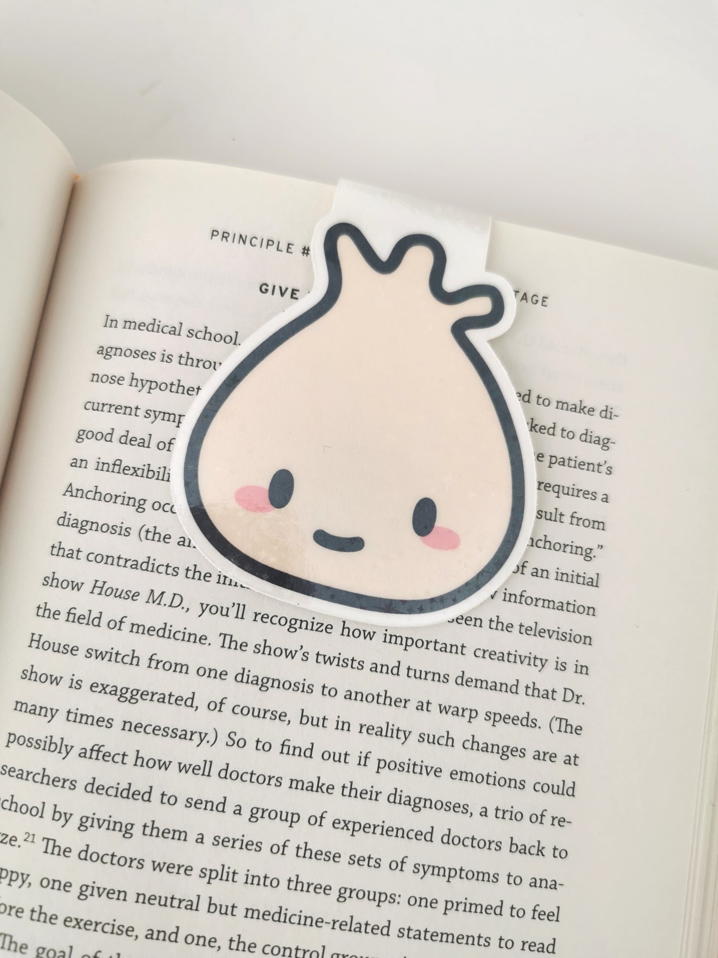 Bao Bun Magnetic Bookmark