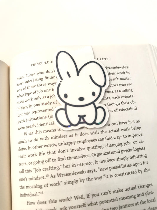 Cutie Lapin Magnetic Bookmark