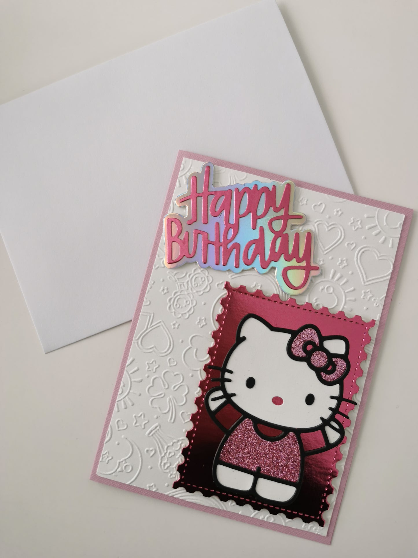 Cute Kitty Birthday Card