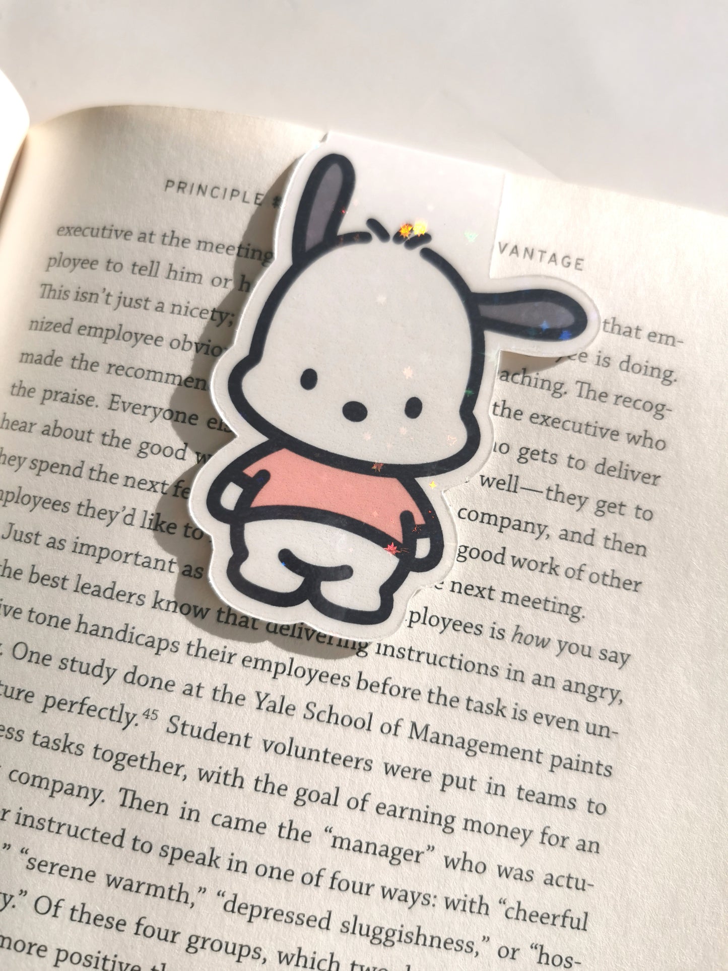 Cute Dog Magnetic Bookmark