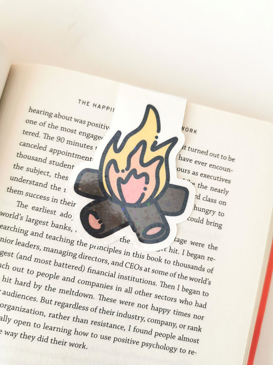Campfire Magnetic Bookmark