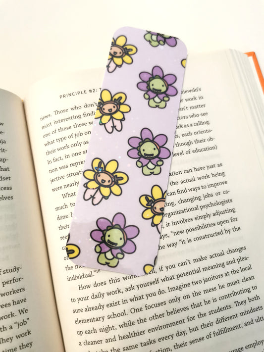 Dizzy Duo Flower Bookmark