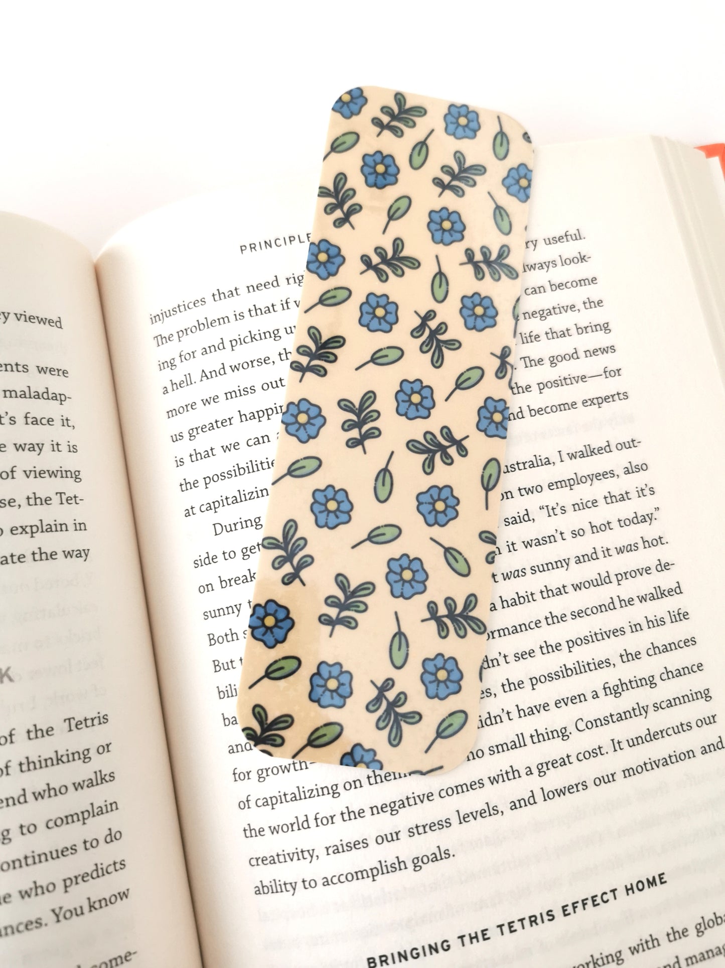 Floral Pattern Bookmark