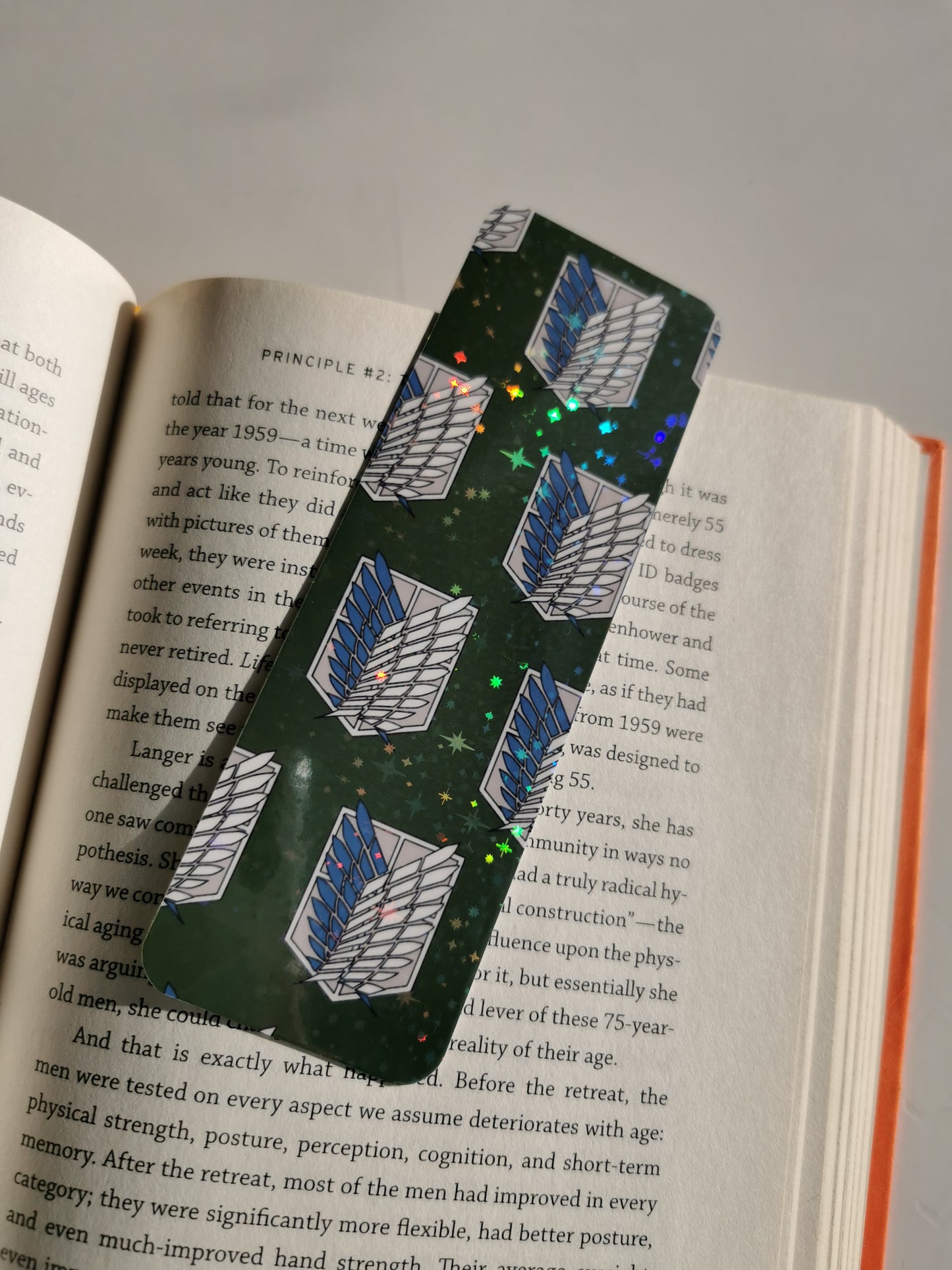Survey Corps Logo Holographic Bookmark