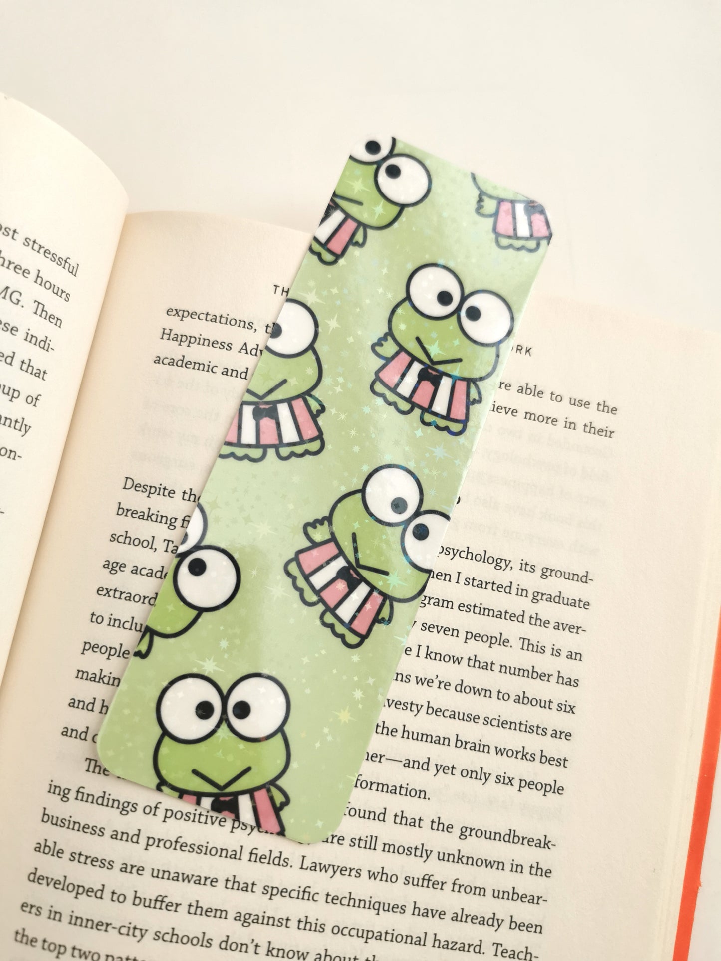 Cute Frog Bookmark